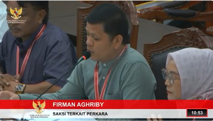Terungkap di Sidang MK Pilgub Babel, Saksi Pemohon di TPS Telat Datang