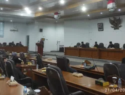 DPRD Bangka Gelar Rapat Paripurna Penyampaian Rekomendasi LKPJ Bupati TA 2024