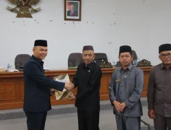 DPRD Bangka Gelar Rapat Paripurna Penyampaian Dua Raperda