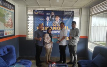 Siap Kembali Bertarung di Pilwako Pangkalpinang, Masagus Hakim Ambil Formulir di Partai Nasdem