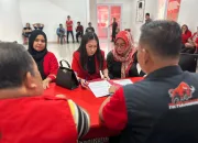 Siap Maju di Pilkada Ulang Kota Pangkalpinang ,Merry Ambil Formulir di PDI-P