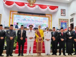 PJ Bupati Bangka Hadiri Paripurna istimewa DPRD Provinsi Penyampaian Pidato Perdana Gubernur Babel