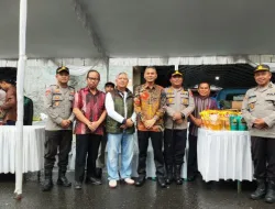 Pj Bupati dan Kapolres Bangka Pantau Pasar Murah di Taman Kota Sungailiat
