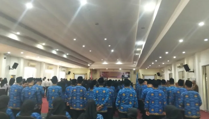 Lantik 134 PPPK dan 40 CPNS, Ini Pesan Pj Unu Ibnudin