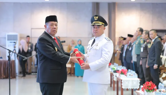 Pj Bupati Bangka Dilantik, Ini Pesan Gubernur Hidayat Arsani