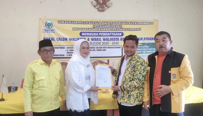 Titin Hilda Beringkes,Siap Maju Pilkada Ulang Pangkalpinang Lewat Partai Golkar
