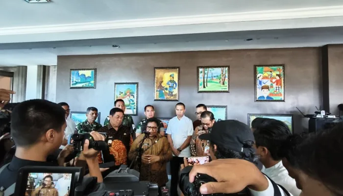 Pj Wali Kota Hadiri Rakor Bersama Wamendagri, Pemkot Pangkalpinang Dukung Penuh Pilkada Ulang 2025