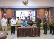 Beliadi Hadiri Penandatanganan MoU Pemda se-Babel dengan Kejaksaan