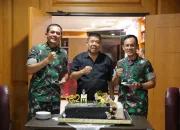 Gubernur Hidayat Arsani Terima Kunjungan Pangdam II/Sriwijaya Mayjen TNI Ujang Darwis