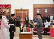 Agung Setiawan Resmi Dilantik, Ini Pesat Ketua DPRD Babel 