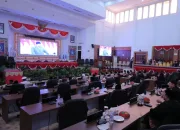 Gelar Paripurna HUT RI ke-80,DPRD Babel Dengarkan Pidato Kenegaraan Presiden Prabowo