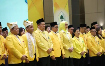 Hari Ini,78 Pengurus Golkar Babel Dilantik Bahlil Lahadalia, Ini Daftarnya