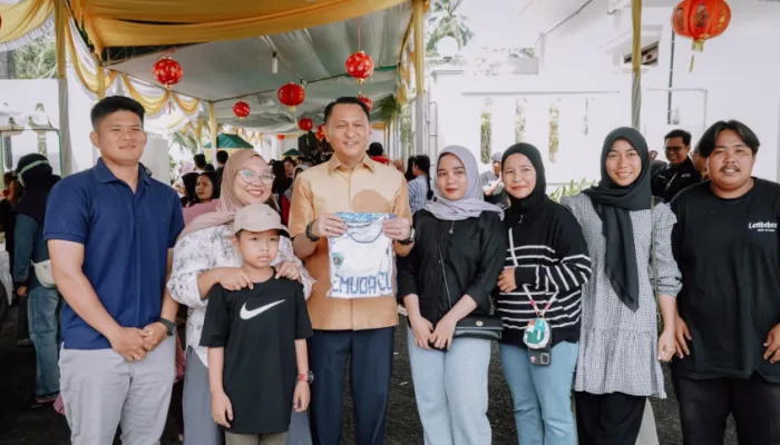 Bambang Patijaya Dukung Turnamen Voli Pemuda Cup Desa Banyuasin 2026