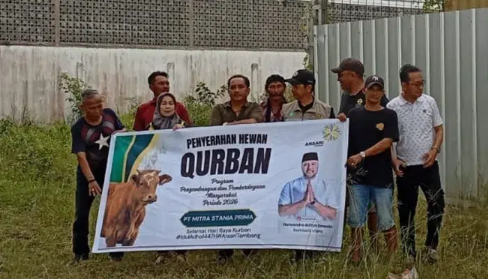 Jelang Iduladha, Harwendro Tunjukkan Sisi Humanis Arsari Tambang Lewat Aksi Berbagi