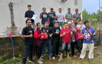 Kebersamaan Iduladha, PJS Babel Gelar Penyembelihan Sapi Qurban Bantuan PT Timah