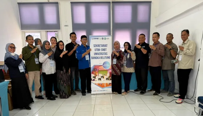 Tingkat Kehadiran Peserta UTBK-SNBT 2026 di UBB Tembus 97,53 Persen