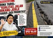 Rp50 Miliar untuk 500 Meter Jalan, Rina Tarol Soroti Kondisi Ruas Lelap Bikang–Jeriji yang Mulai Retak dan Bergelombang