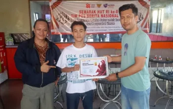 Rayakan Kemerdekaan, Wartawan dan Masyarakat Babel Adu Strategi di Papan Catur