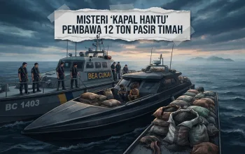 Misteri ‘Kapal Hantu’ Pembawa 12 Ton Pasir Timah di Natuna: Siapa Dalang di Balik Penyelundupan Ilegal Ini