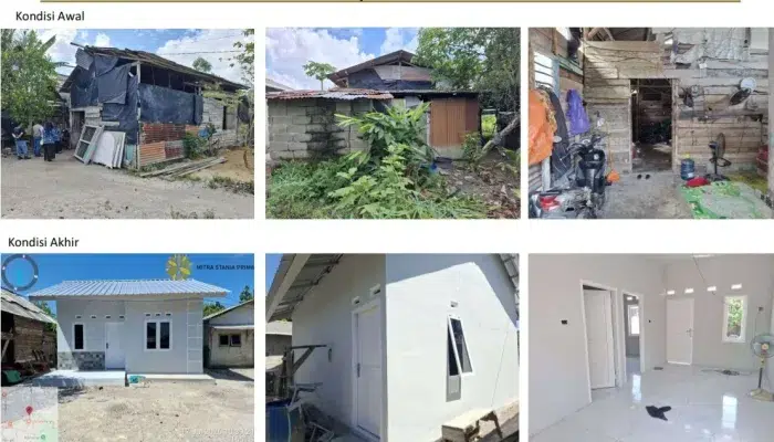PT MSP Salurkan Bantuan Rumah Layak Huni untuk Warga Jelitik, Sungailiat