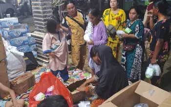 Melati Salurkan Bantuan untuk Korban Kebakaran Serdang, Dukung Pemenuhan Kebutuhan Warga